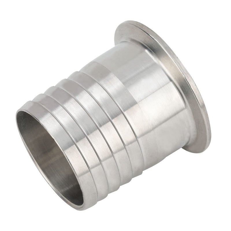 Yoebor Metalwork 2" Tri Clamp to 2" Hose ID Barbed Adapter SUS304 Sanitary Hose Pipe Fitting, 1.97" Length - Image 2